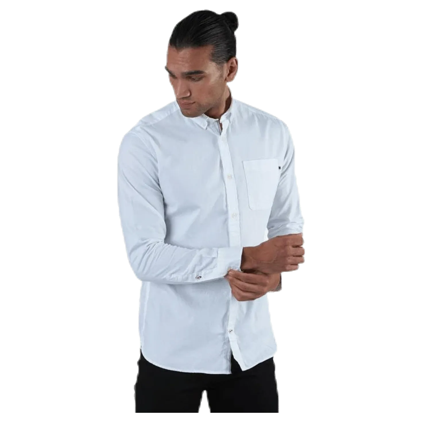 Classic Soft Oxford Shirt L/S White