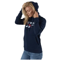 Cl F Big Logo Hoodie Ft Blue