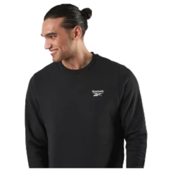 Cl F Small Vector Crew Black