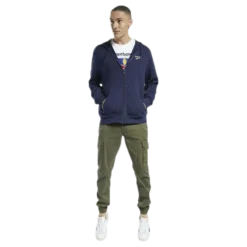 Cl F Vector Fullzip Blue