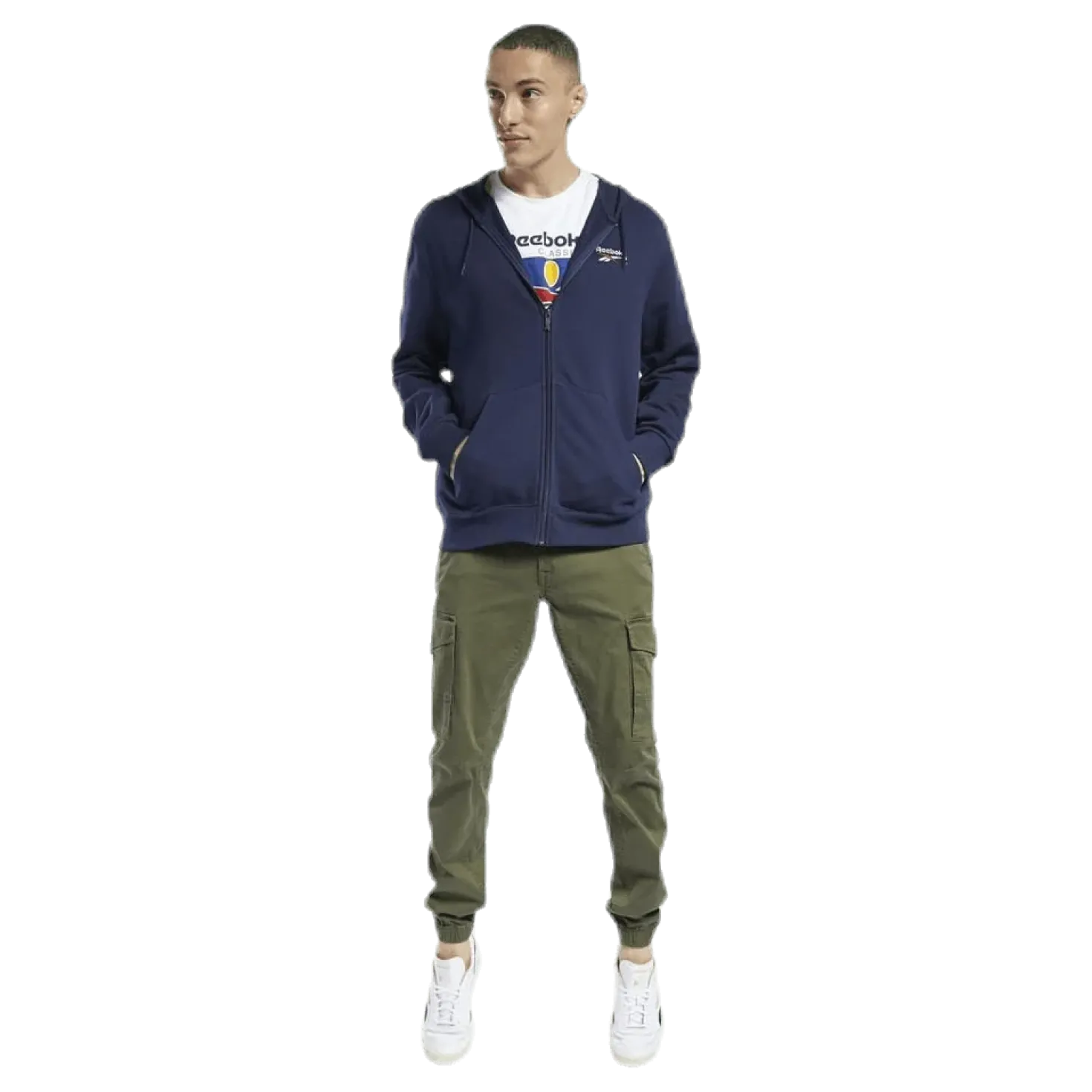 Cl F Vector Fullzip Blue