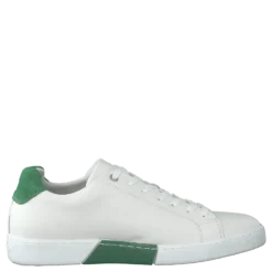 Clip M White/green