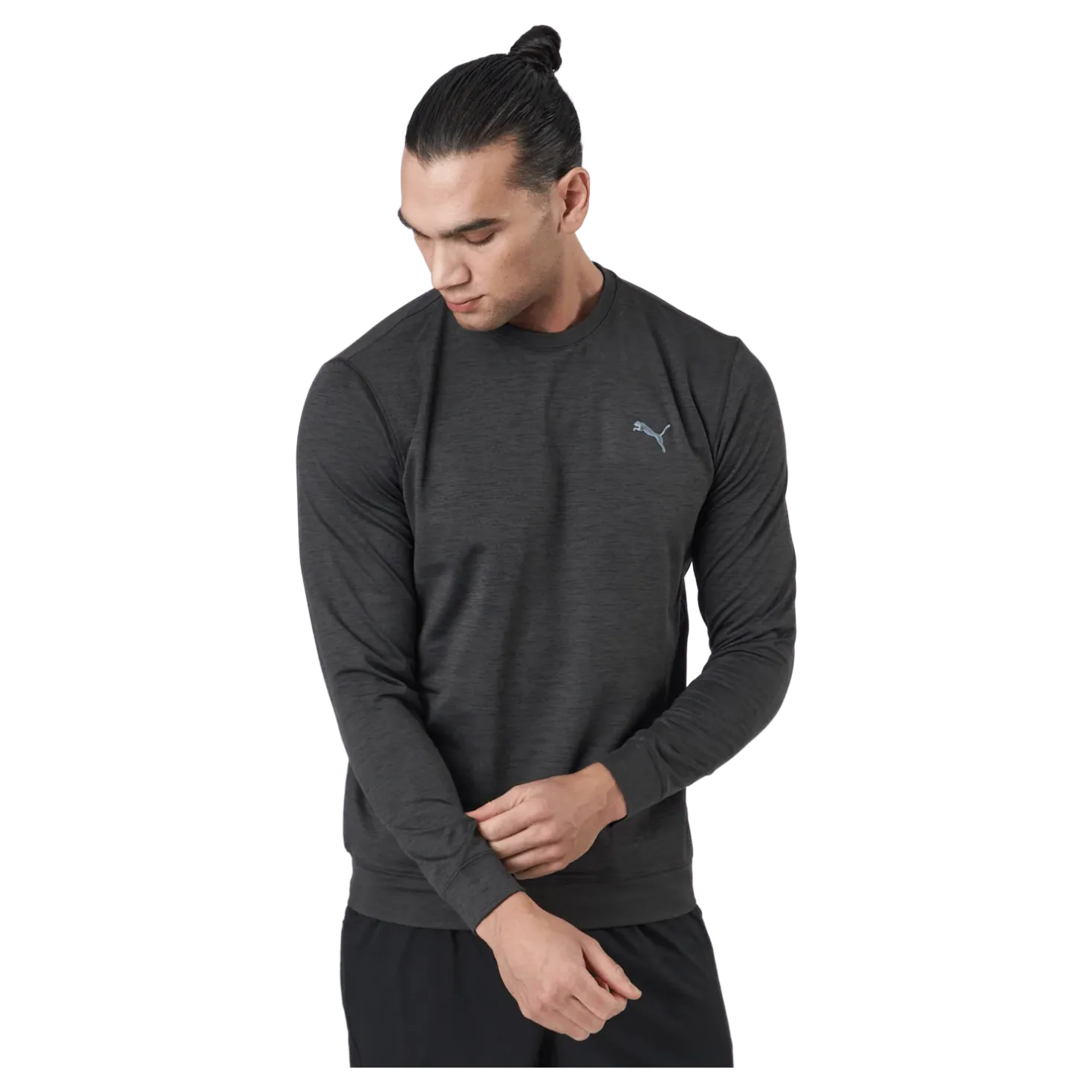 Cloudspun Crewneck Puma Black Heather
