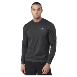 Cloudspun Crewneck Puma Black Heather