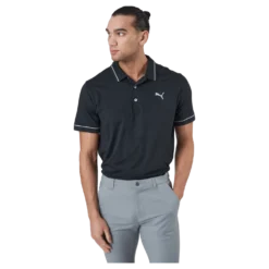 Cloudspun Monarch Polo Puma Black Heather-high Rise