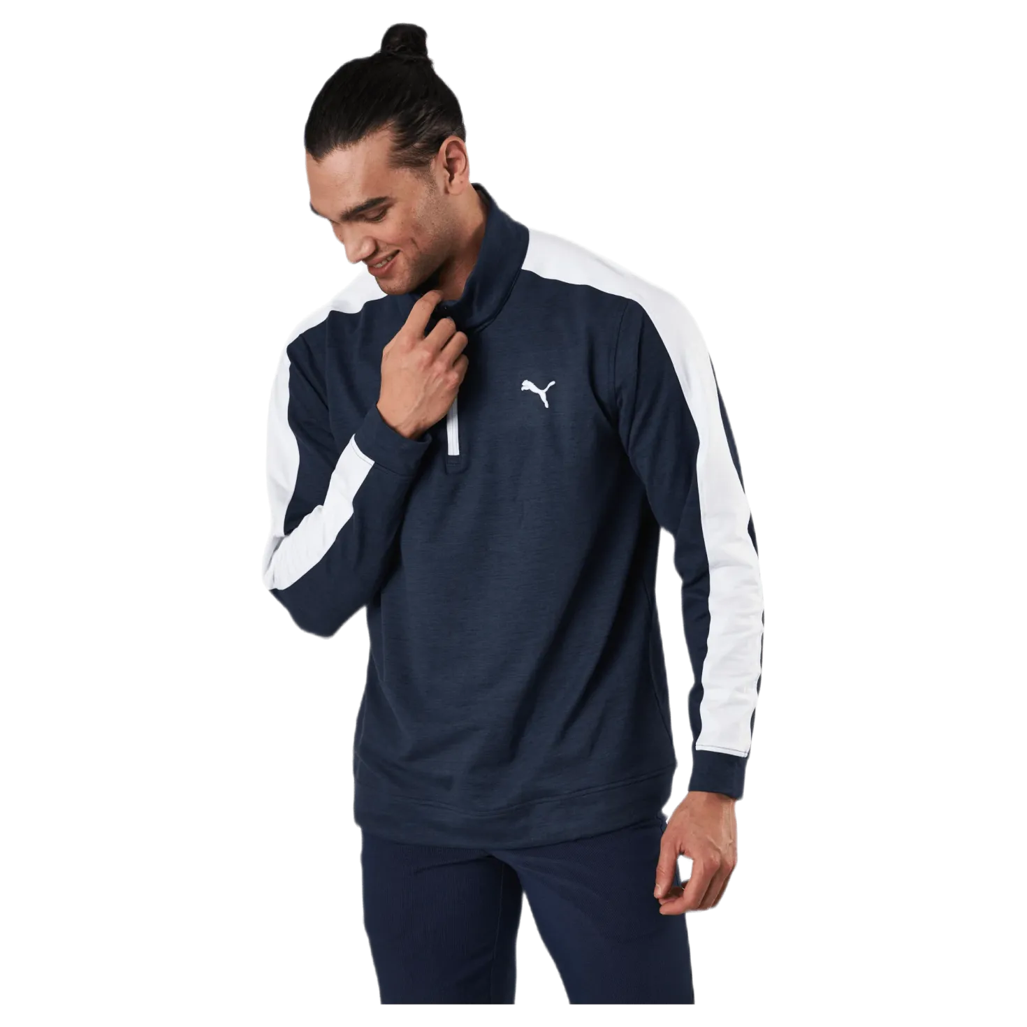 Cloudspun T7 1/4 Zip Blue