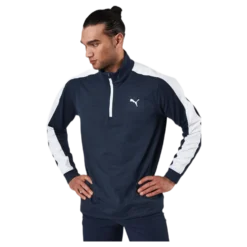 Cloudspun T7 1/4 Zip Blue