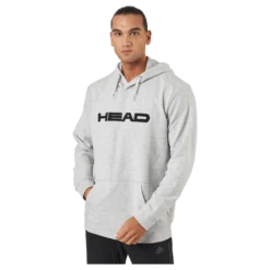Club Byron Hoodie Men Grey Melange