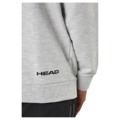 Club Byron Hoodie Men Grey Melange