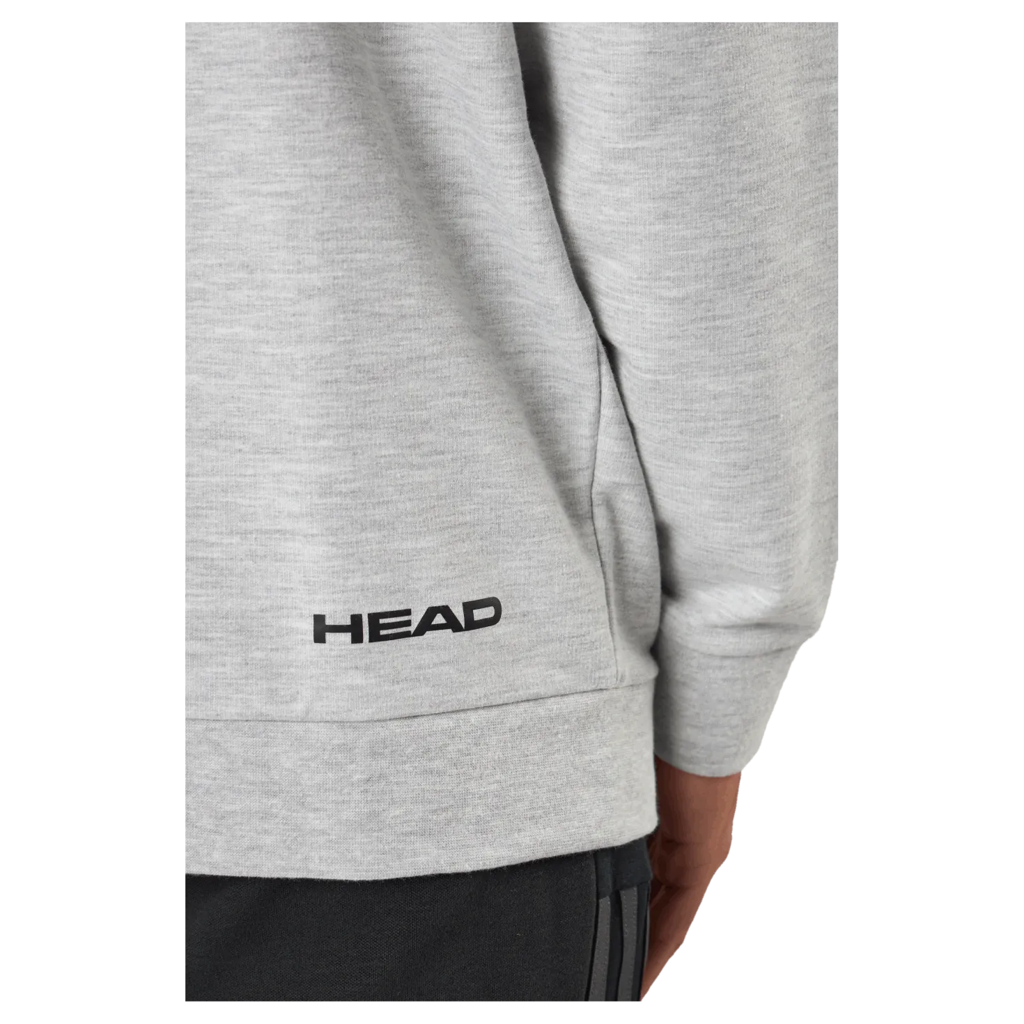 Club Byron Hoodie Men Grey Melange