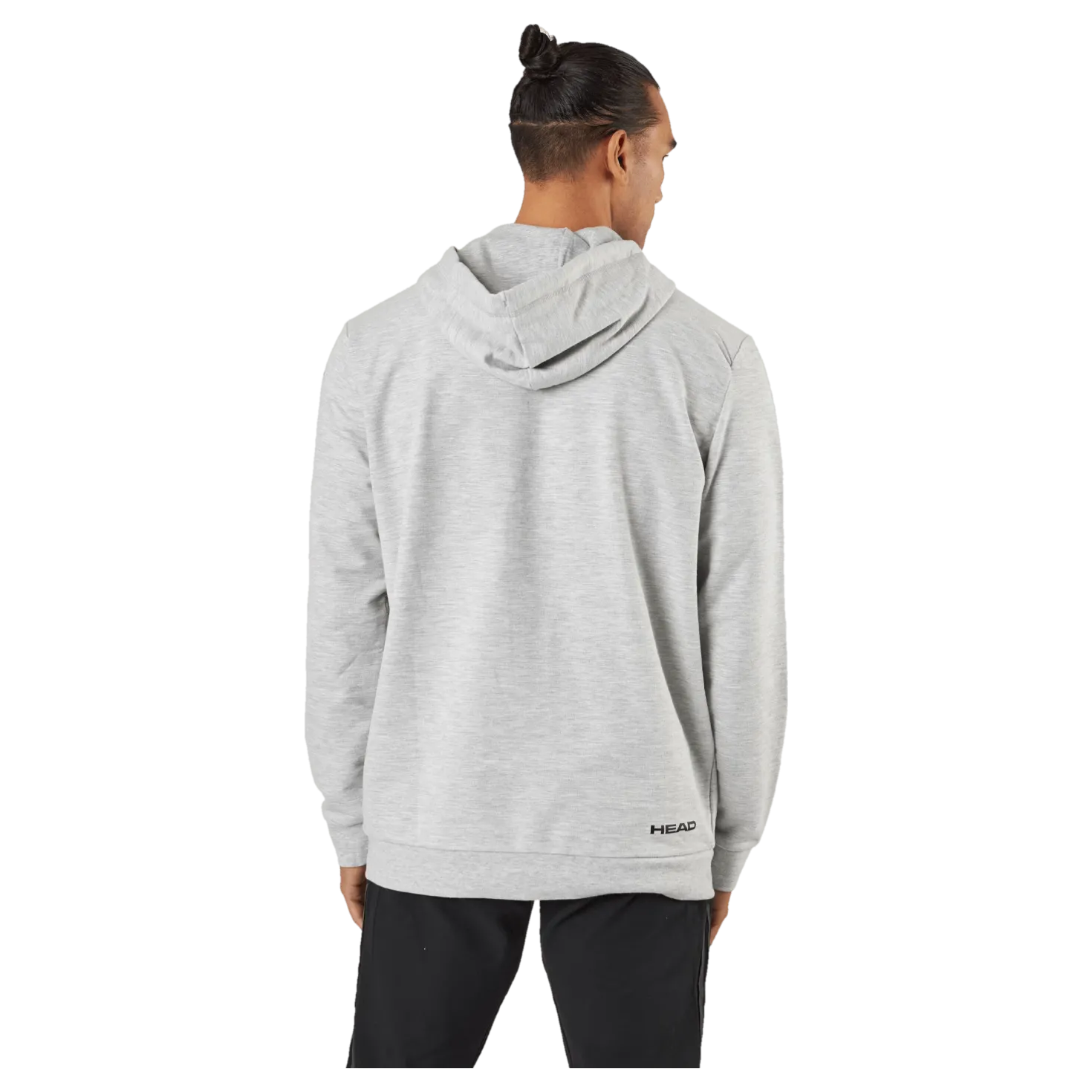 Club Byron Hoodie Men Grey Melange