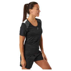 Club 22 Tech T-shirt Women Black
