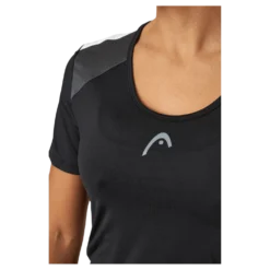 Club 22 Tech T-shirt Women Black