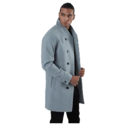 Collum Wool Coat Grey