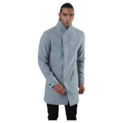 Collum Wool Coat Grey