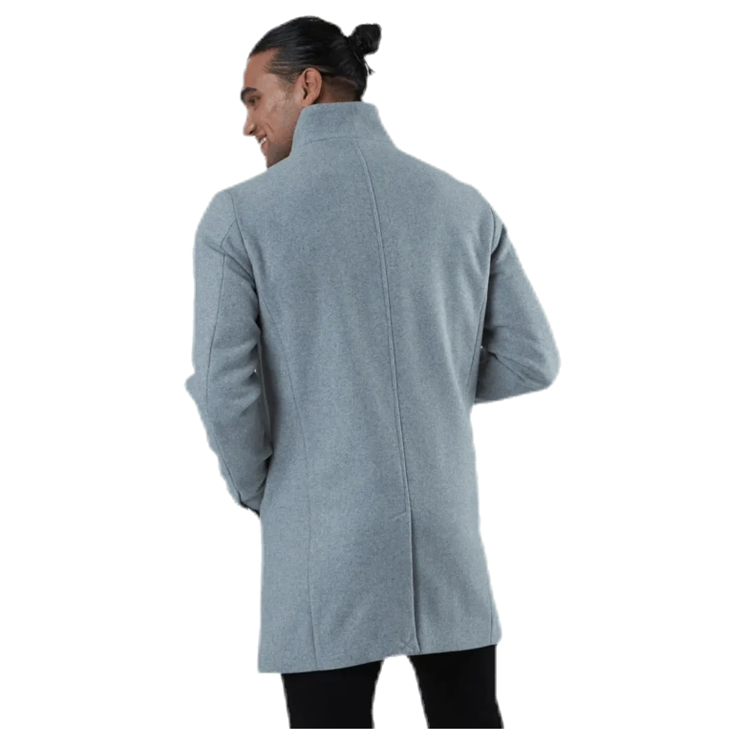 Collum Wool Coat Grey