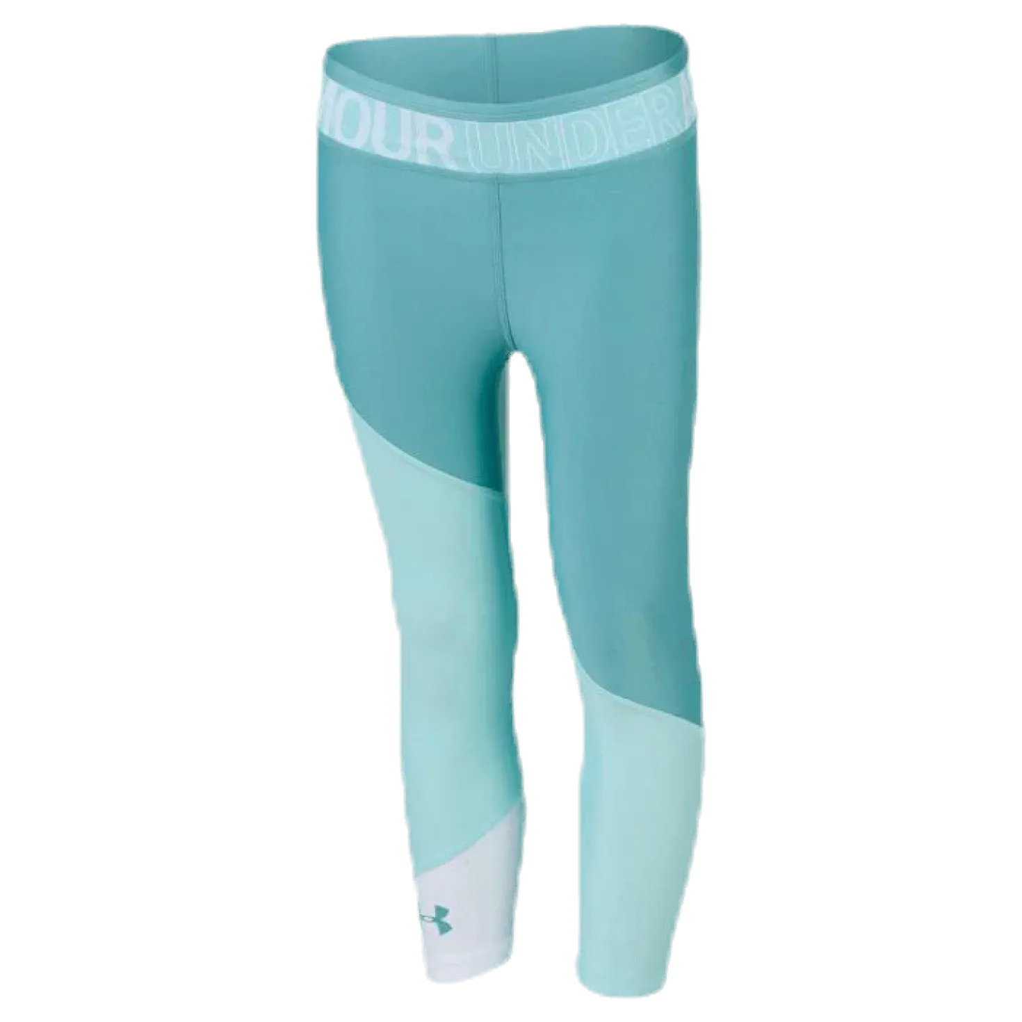 Color Block Ankle Crop Youth Blue