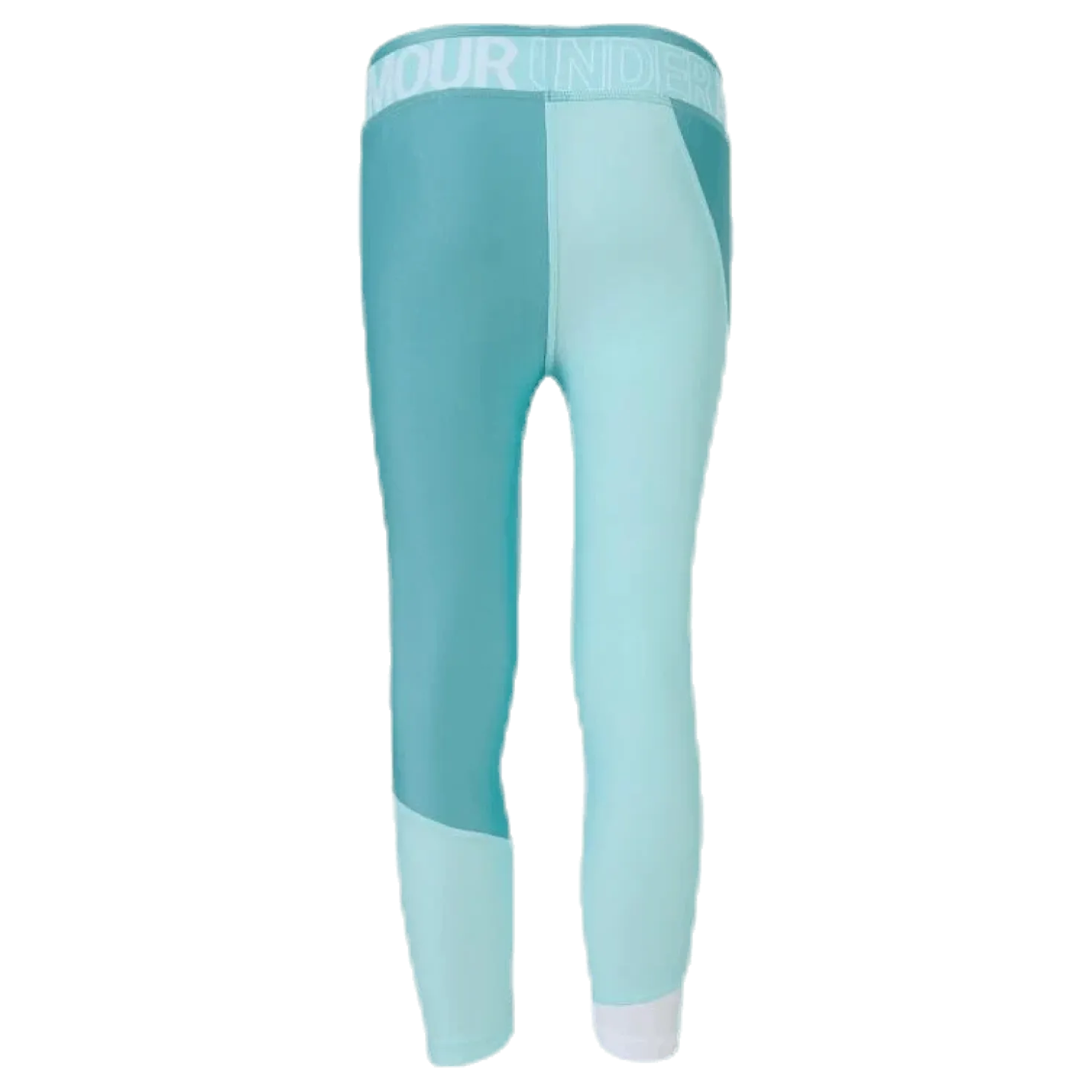 Color Block Ankle Crop Youth Blue