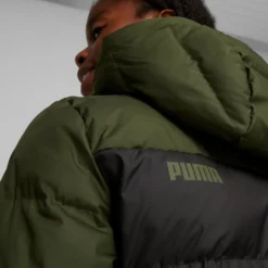 Colourblock Polyball Hooded Ja Puma Black-myrtle