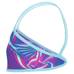 Colour Melt Allover Crop 2 Piece Blue