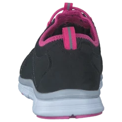 435-2311 Comfort Sock Black/Fuchsia