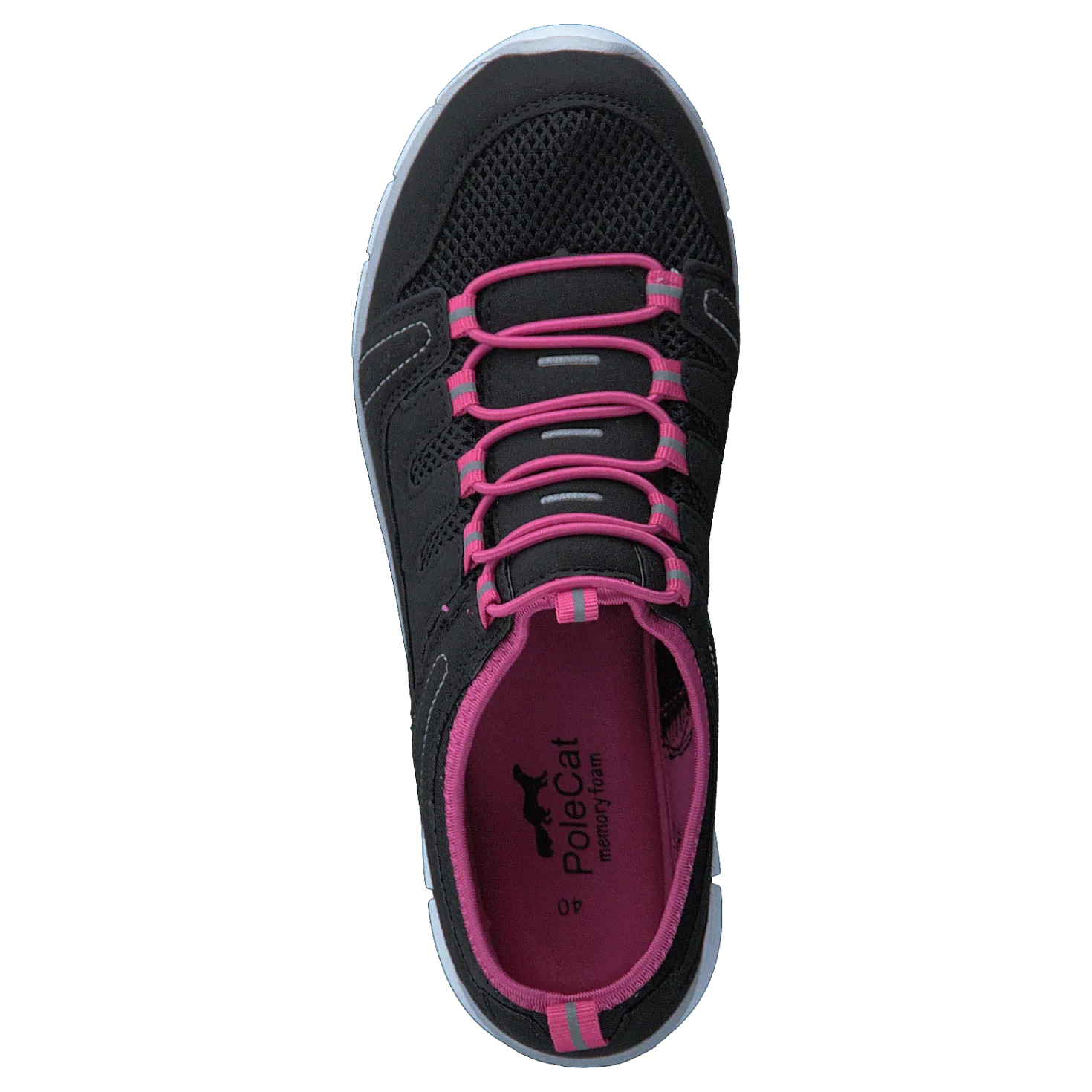 435-2311 Comfort Sock Black/Fuchsia