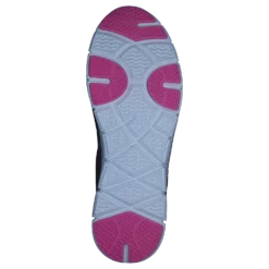 435-2311 Comfort Sock Black/Fuchsia