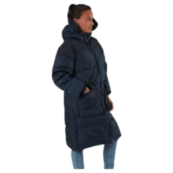 Comfy Puffer Coat Blue