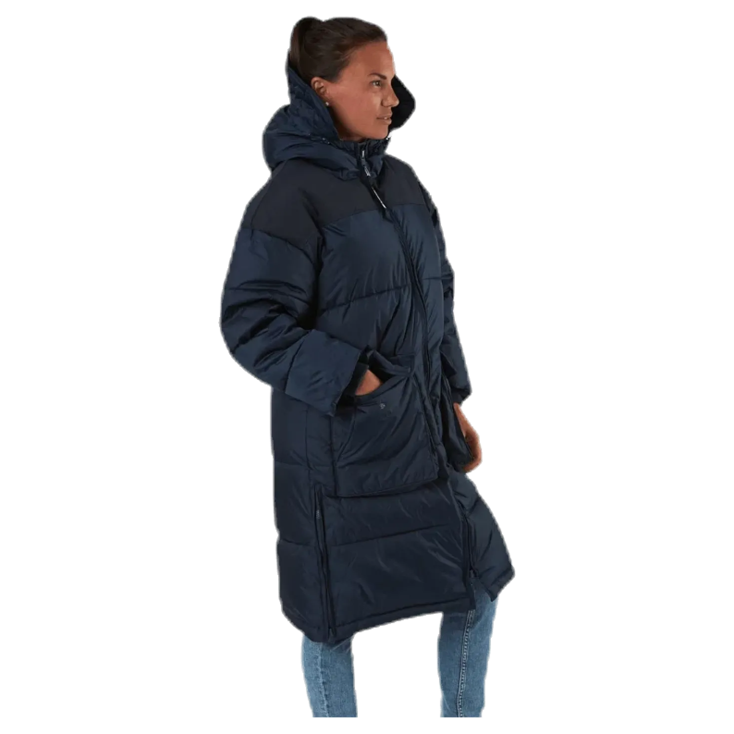 Comfy Puffer Coat Blue