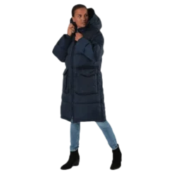 Comfy Puffer Coat Blue