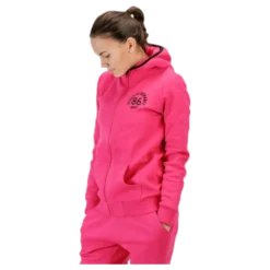 Comfy Zip Hood Pink