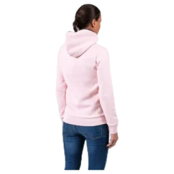 Comfy Zip Hood Pink