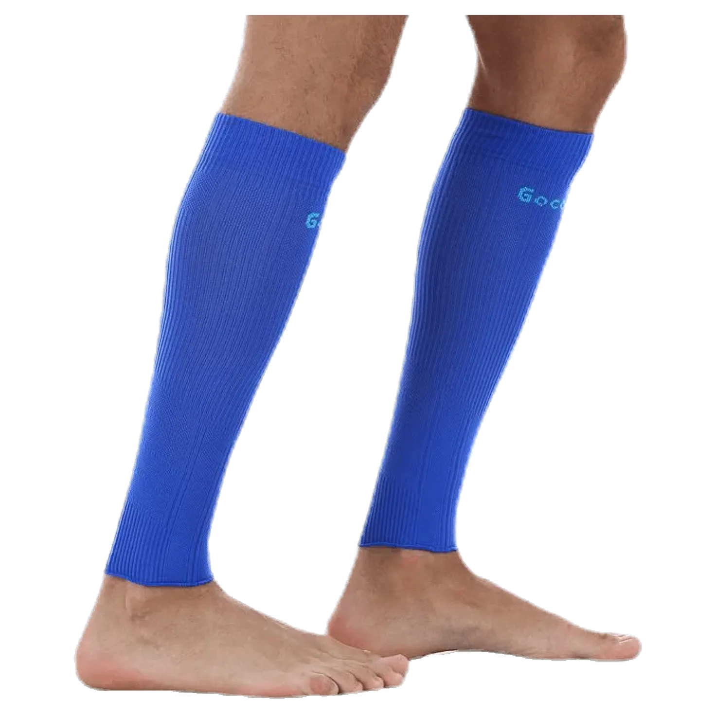 Compression Calf Sleeve Blue