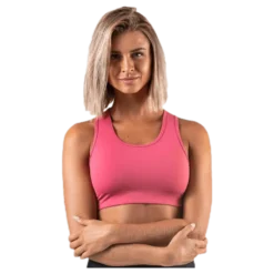 Compression Sports Bra C/D Pink