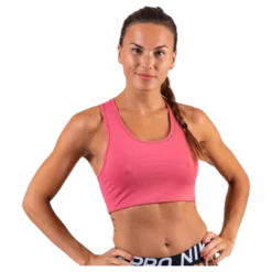 Compression Sports Bra Pink