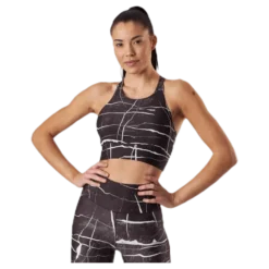 Concious Connected Sports Top Brown/White