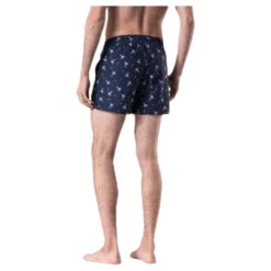 Confetti Palm Swim Shorts Blue