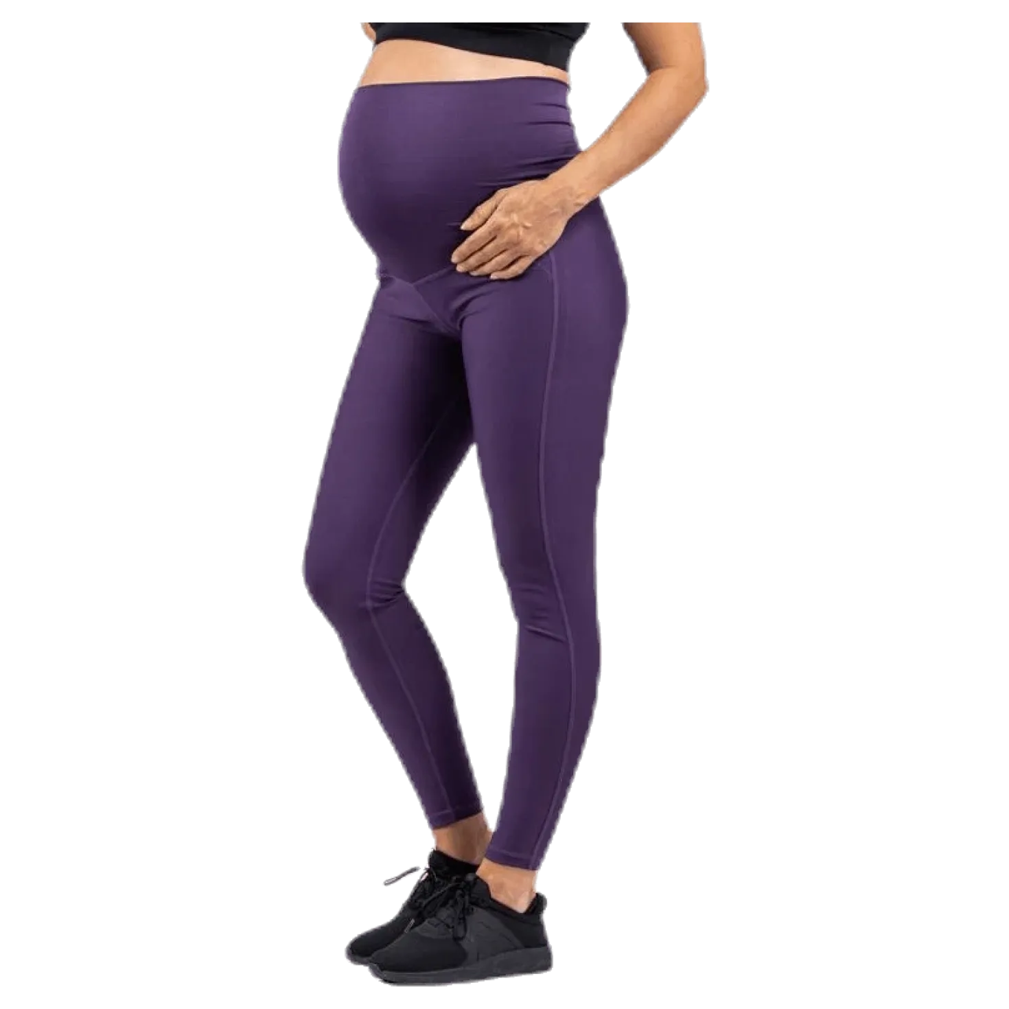 Control Mama Tights Purple