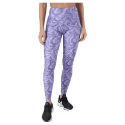 Control Tights Aop Hyacinth