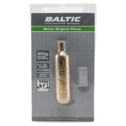 CO2-patron 20g m. säkerhetsstift Black