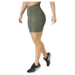 Core Biker Shorts Washed Green