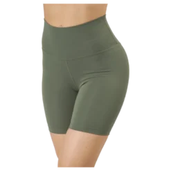 Core Biker Shorts Washed Green
