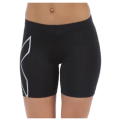 Core Compression 5" Shorts W Black/Silver