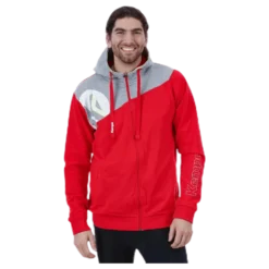 Core 2.0 Hood Jacket Grey/Red