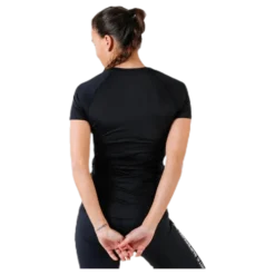 Core Mesh Tee Black