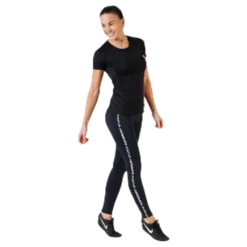 Core Mesh Tee Black