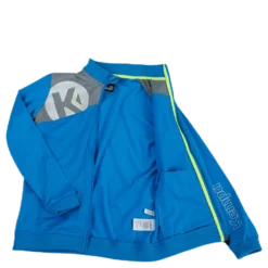 Core 2.0 Poly Jacket Jr Blue/Grey