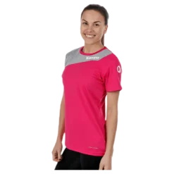 Core 2.0 Shirt W Pink/Grey