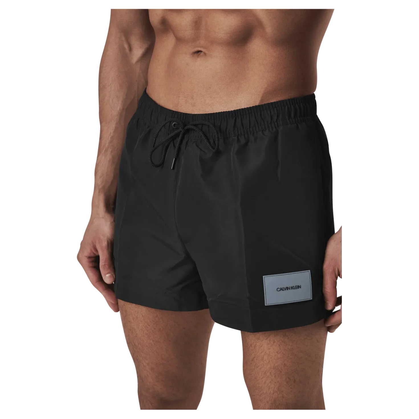 Core Solids Short Drawstring Black