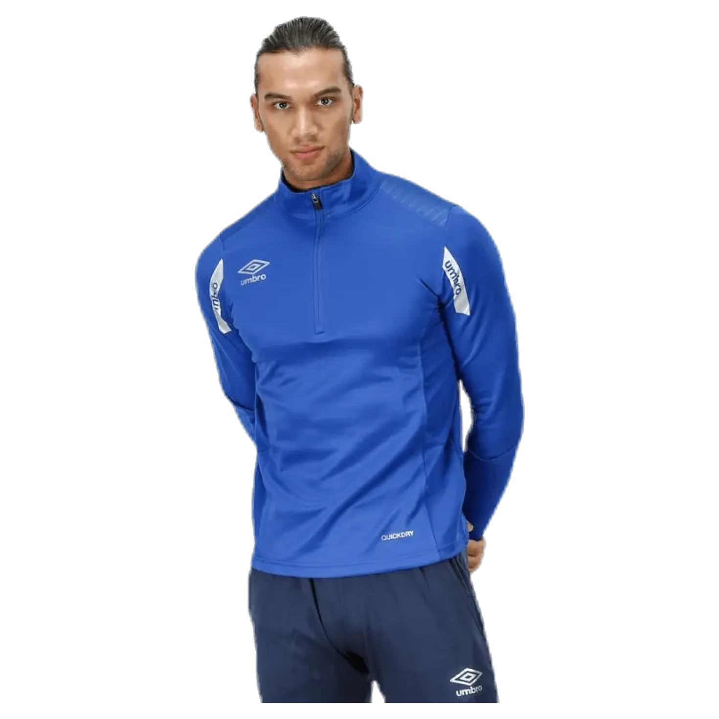 Core Sweat Half Zip Blue